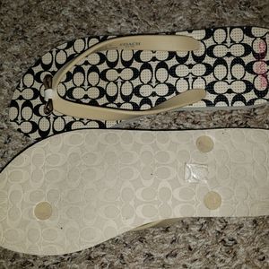 Coach sandals size 8